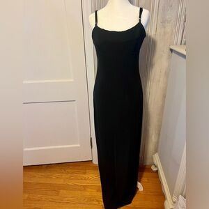 VTG City Triangles Dress Womens M 90s Y2K USA Made Whimsigoth MINIMALIST LBD